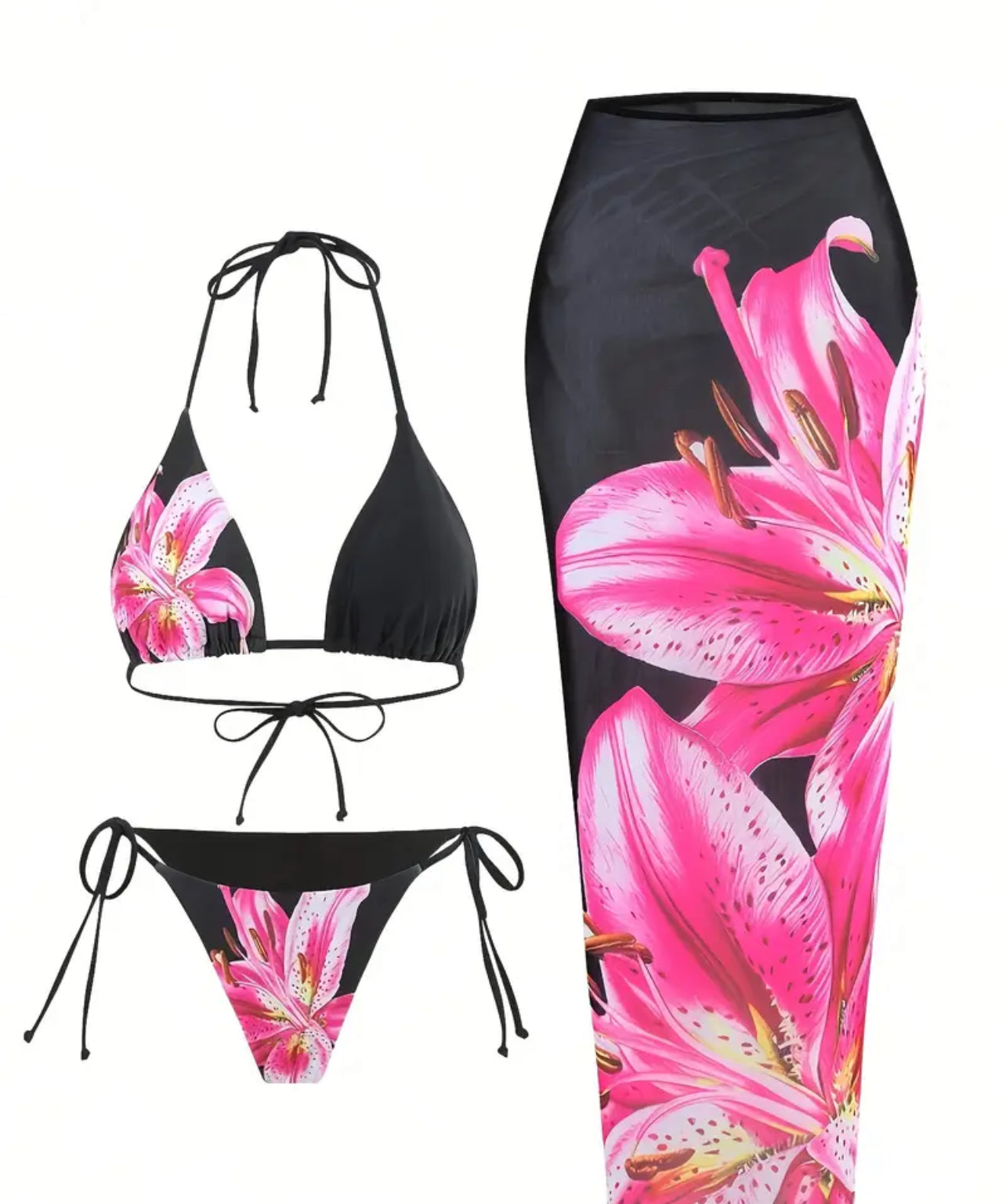 Ensemble maillot « hibiscus 🌺 «