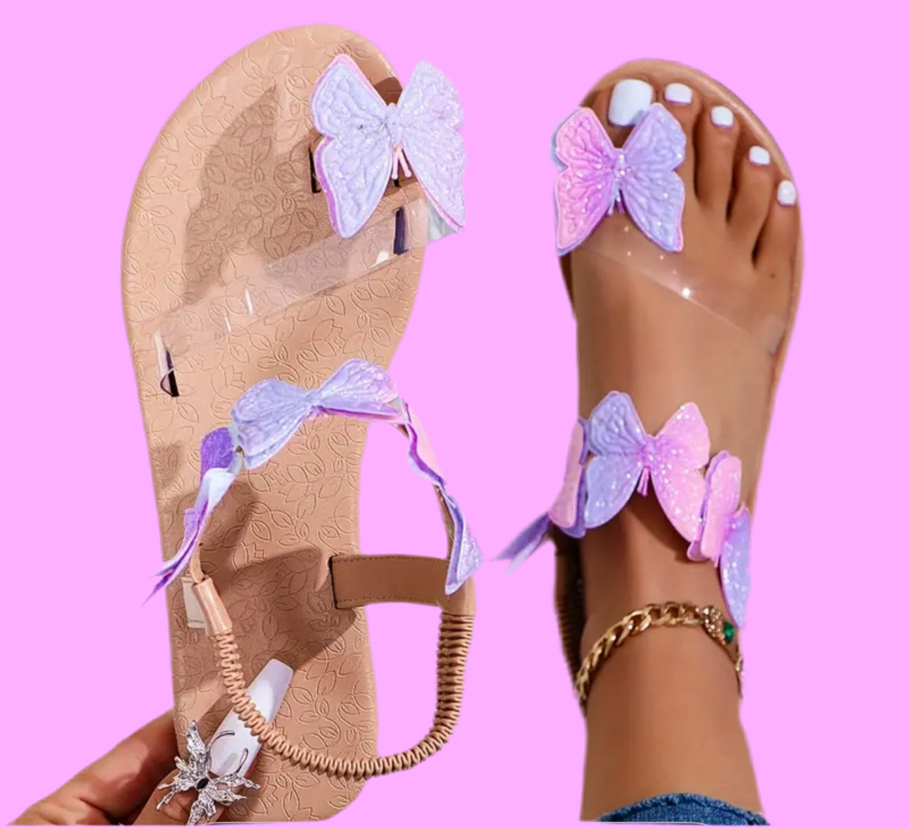 Sandale « Pink obsession « 